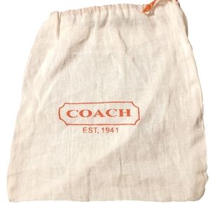 Coach Medium Jewelry Pouch/Dustbag NWOT